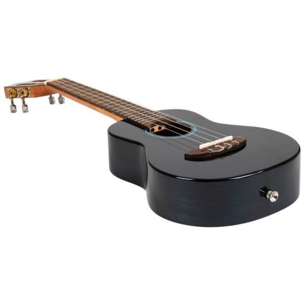 Ukelele Concierto Flight Princess Iris Tinta TDB Transparent Blue_03