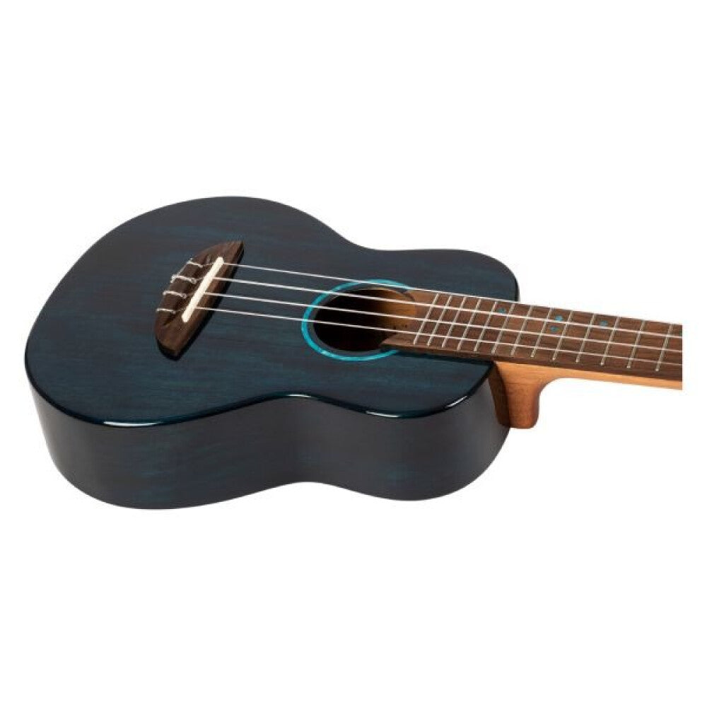 Ukelele Concierto Flight Princess Iris Tinta TDB Transparent Blue_04