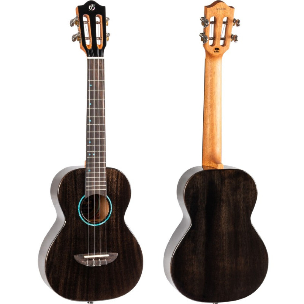 Ukelele Tenor Flight Princess Iris Tinta TBK Transparent Black_02