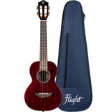 Ukelele Tenor Flight Princess Iris Tinta TPP Transparent Purple