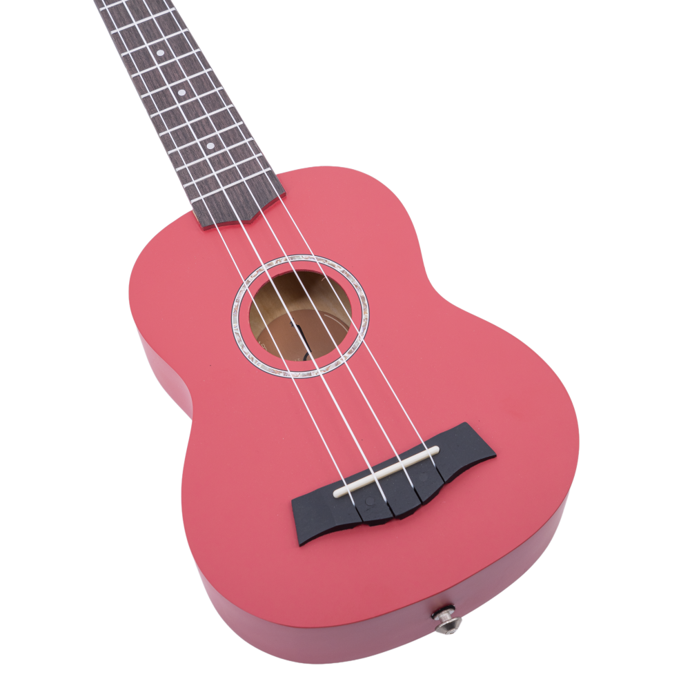 Ukelele Soprano Bones SP200S-RD Tilo Rojo Satinado_02