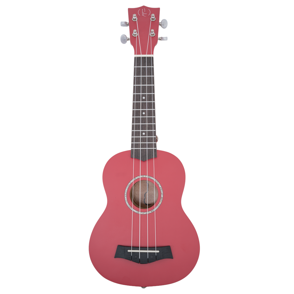 Ukelele Soprano Bones SP200S-RD Tilo Rojo Satinado_01