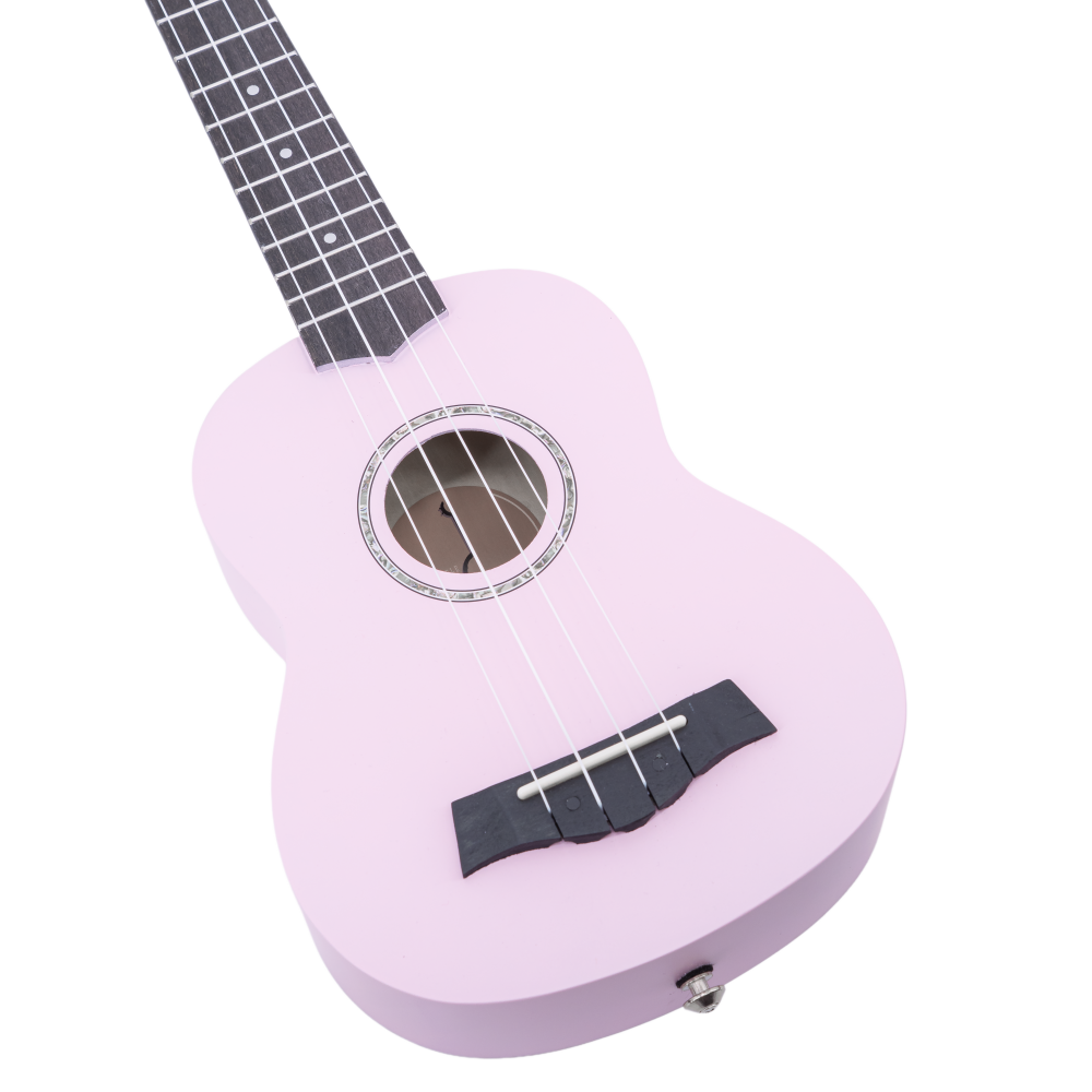 Ukelele Soprano Bones SP200S-PK Tilo Rosa Satinado_02