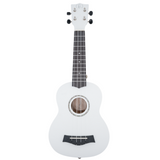 Soprano Ukulele Bones SP200SWH Linden White Satin