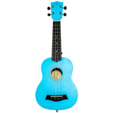 Ukelele Soprano Bones SP200S-LB Tilo Azul Cielo Satinado
