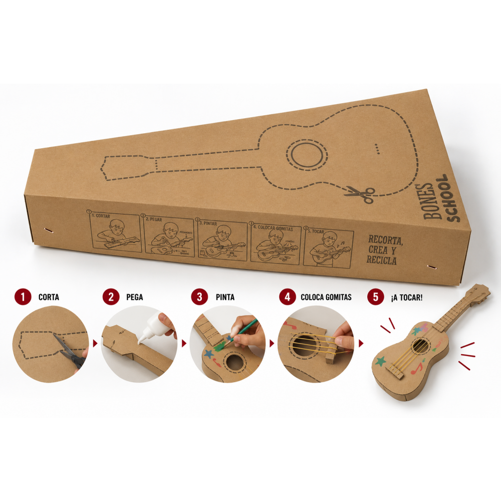 Ukelele Soprano Bones School BSBL Azul_04