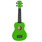 Ukelele Soprano Bones School BSGR Verde