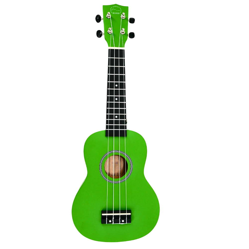 Ukelele Soprano Bones School BSGR Verde_01