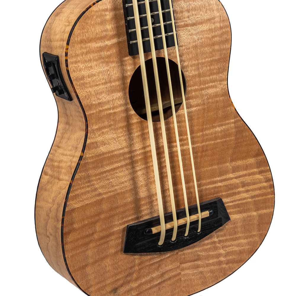 Ukelele Bajo Electrificado Bones SP540B Okume Flameado_03