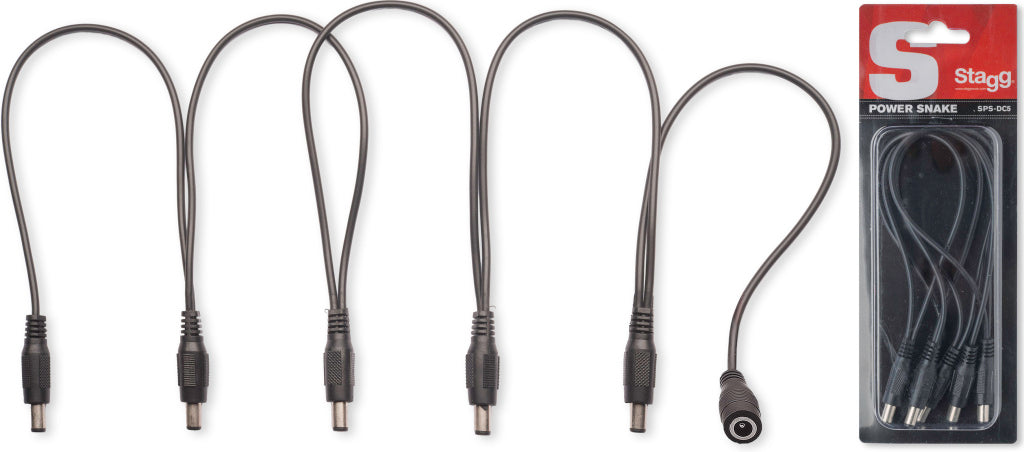 Cable Alimentacion Stagg DC SPS-DC-5M1F