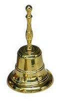 Campainha 109x180 mm. de bronze com cabo