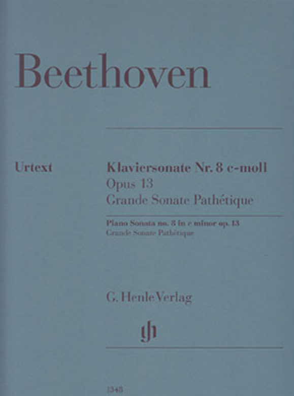 Piano Sonata No. 8 in C minor, Op. 13. Grande Sonate Pathétique. Beethoven, L.