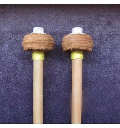 Morgan Timbal Sticks Mallets Ring Series Leather TR2033 Medium Leather