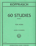 60 Studies Book I para Trompa. Kopprasch, C.