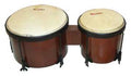 Bongos Escolar Samba Parches Piel y Tensores 536SM