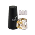 Abrazadera y Boquillero Clarinete Bajo Vandoren Lc04P Optimun (Plateada/Plastico)