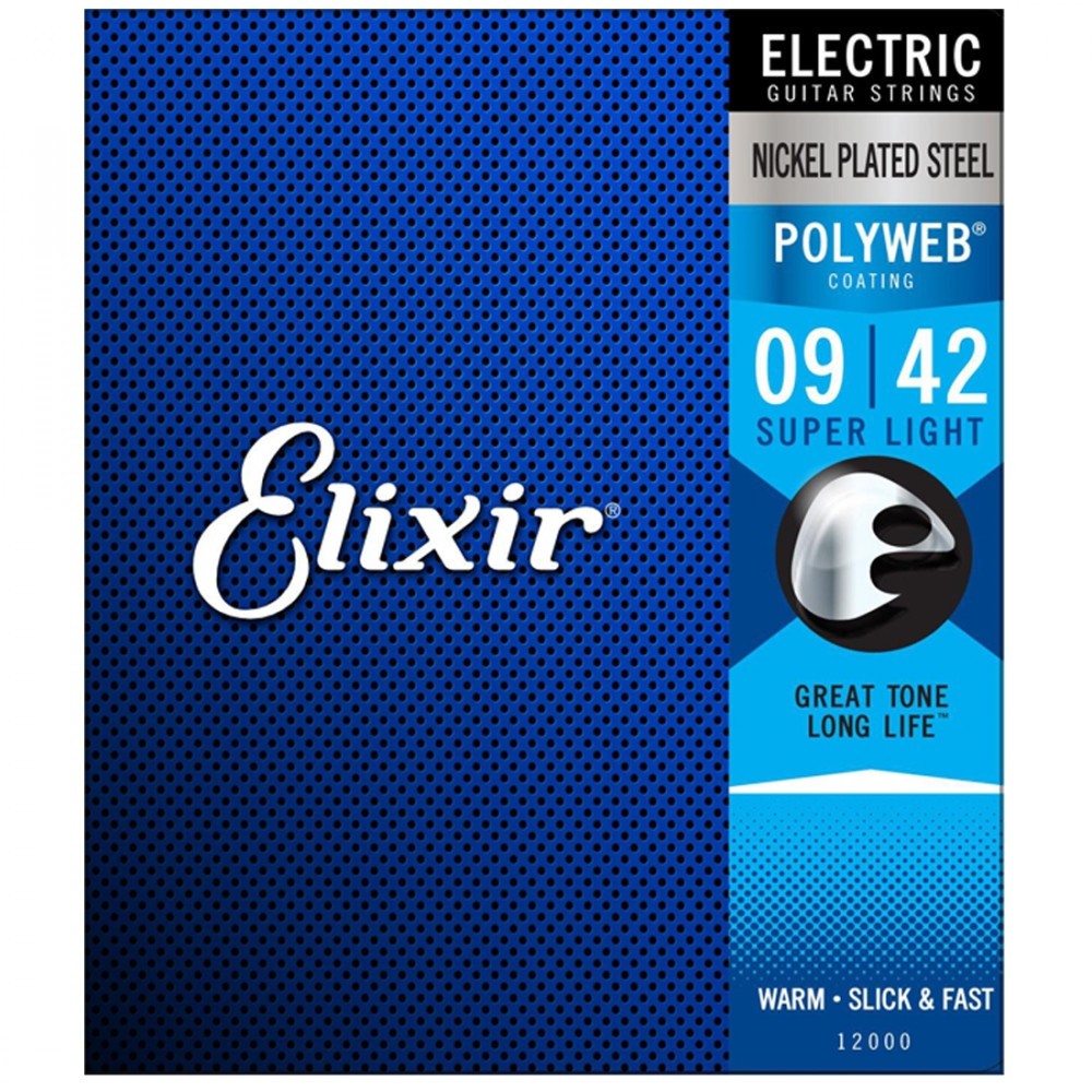 Elixir Polyweb Electric Guitar Strings 12000 (009042)