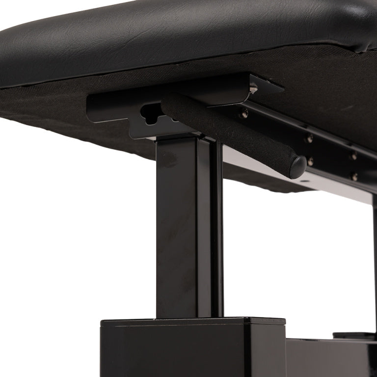 Banqueta Piano Hidraulica Stagg Negro Brillo Tapa Vinilo Negro PBH 780 BKP SBK_04