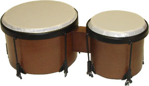 Bongo Escolar Samba Parches Poliester y Tensores 540SM