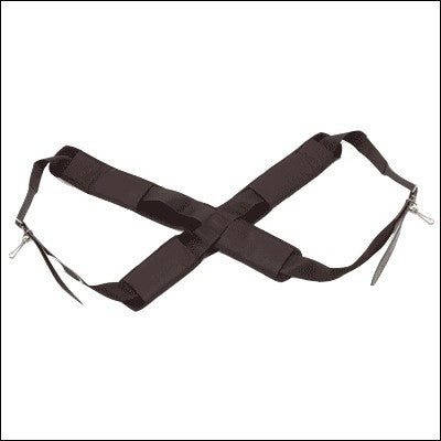 Shoulder Strap for Bass Drum and Snare Drum, Padded Harness for Children, Black Ortola Ref. 721