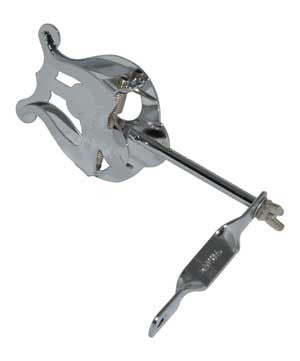 Atril Caixa com Suporte Samba Prateado Ref. 9004SM