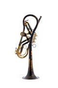 Trompeta Schagerl Sib SPYDER Vintage con partes en oro