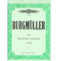 25 Estudos Fáceis Op.100. Burgmuller, F.
