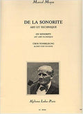 De la Sonorite, Art et Technique para Flauta travesera. Moyse, M.