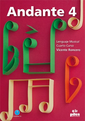 Andante. 4. Cuarto Curso CD Nueva Ed. Roncero, V.