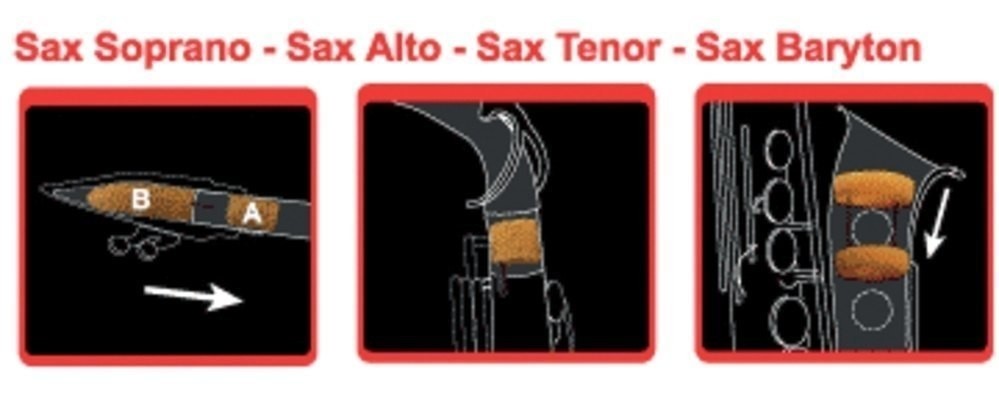 Sordina Saxofon Alto Saxmute