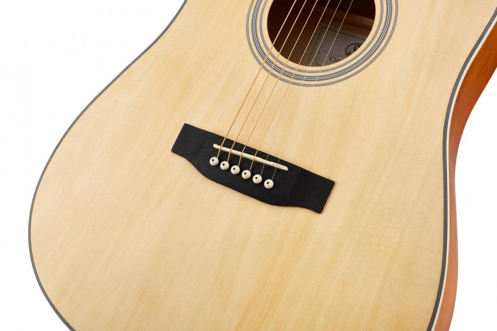 Pack Guitarra Acustica SX Natural