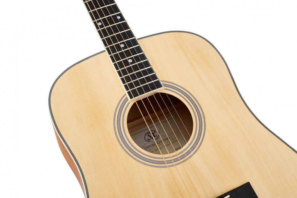 Pack Guitarra Acustica SX Natural