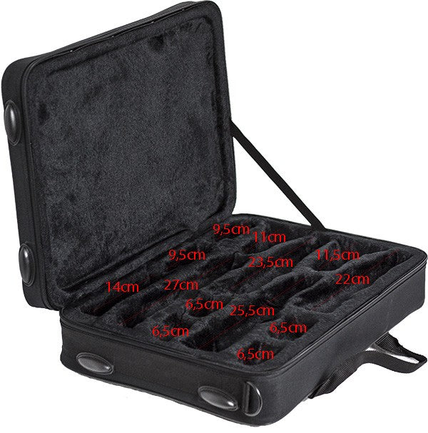 Estuche 2 Clarinetes Ortola Sib/La Ref. 8162
