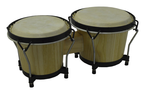 Bongo Profesional Samba Parches Piel y Tensores 550SM