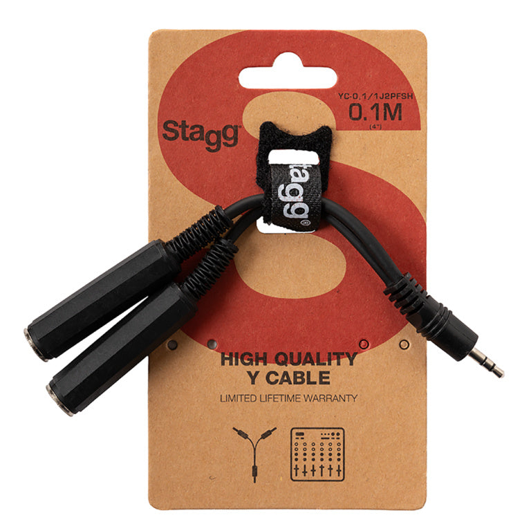 Cable Audio Stagg 0.1m YC-0,1/1J2PFSH