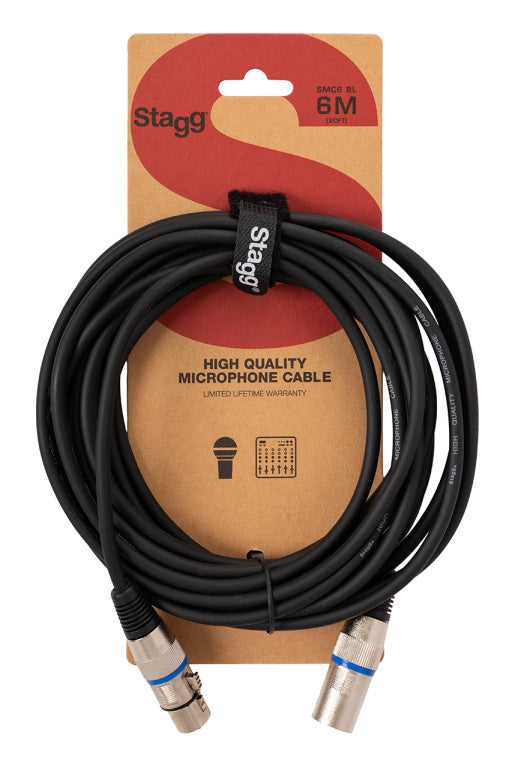 Cable Audio Stagg XLR 6m S-Series SMC6 BL