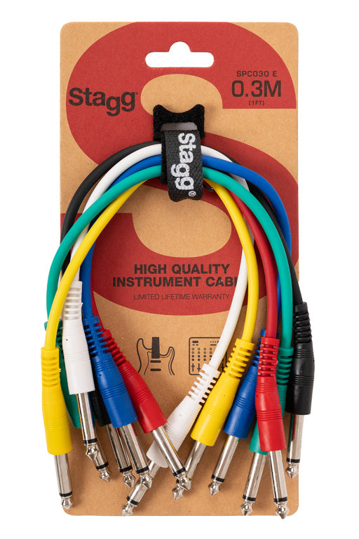 Cable Instrumento Stagg Jack 30cm SPC030 E