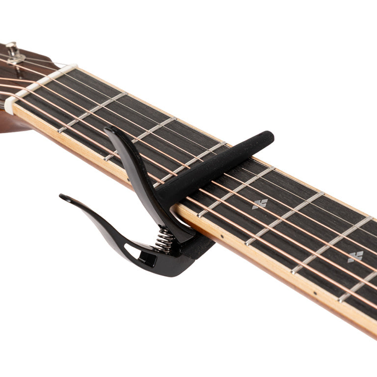 Cejilla Trigger Stagg Plana Guitarra Clasica Negra SCPX-FL BK_03