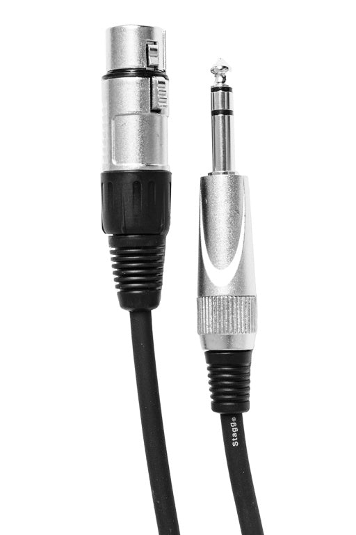 Cable Instrumento Stagg XLR - Jack 6m S-Series SAC6PSXF DL