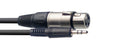 Cable Microfono Stagg XLR - Mini Jack 3m S-Series SAC3MPSBXF