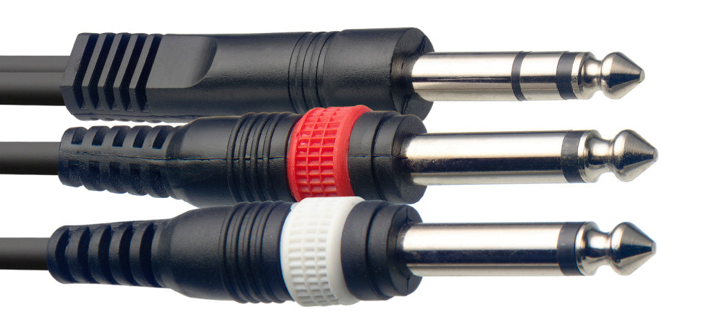 Cable Audio Stagg Jack 1m S-Series SYC1/PS2P E