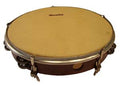 Pandereta Samba 25.4 cm Parche Piel Madera Doble 583SM