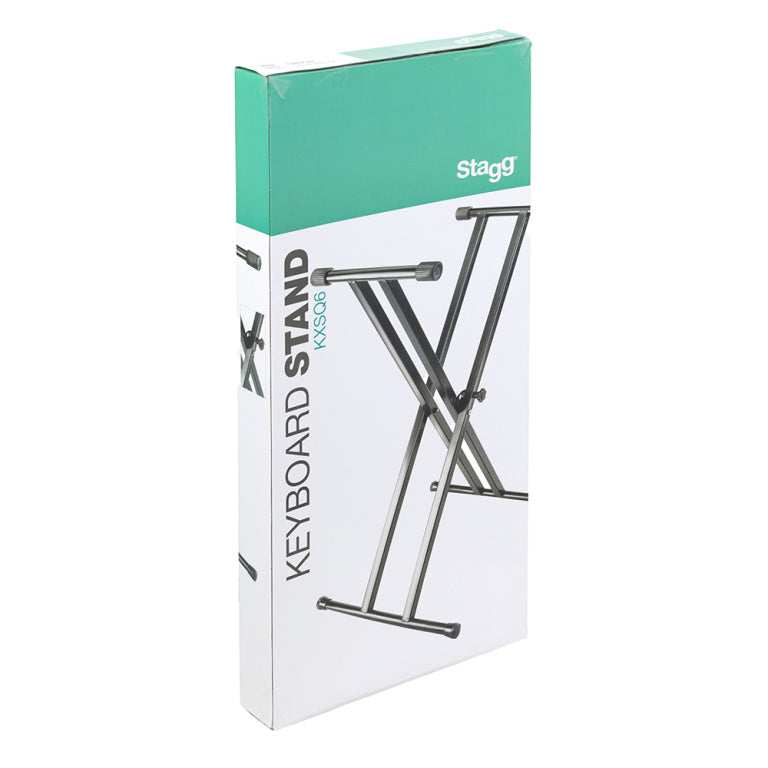 Soporte Teclado Stagg X Doble Plegable Serie Q KXSQ6_04