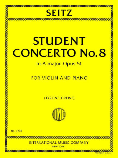 IMC0400 Student Concerto Nº8 Seitz