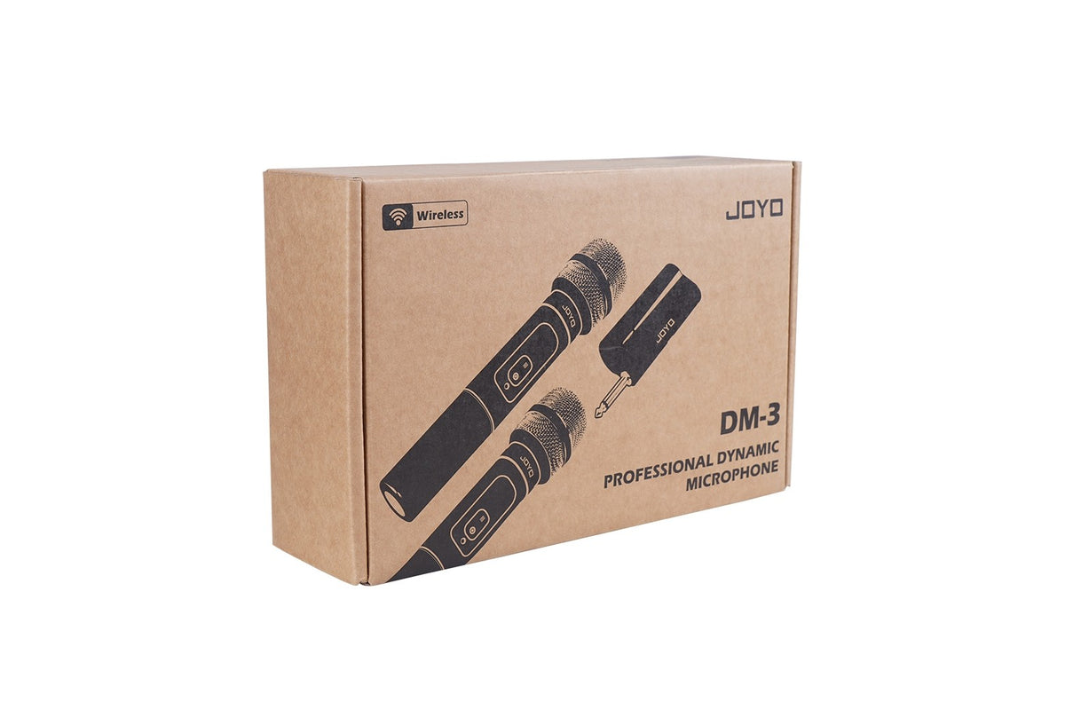 Pack 2 Microfonos Inalambricos Dinamicos Joyo DM-3