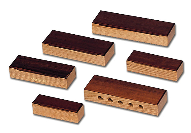 Juego de Seis Cajas Chinas Fresno y Palosanto Samba 6051SM