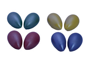 Huevos de Madera Samba (Colores Metalizados Par) 6054SM