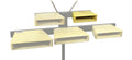 Temple Block Samba 15/12 x 5 x 10 cm Natural 6114SM