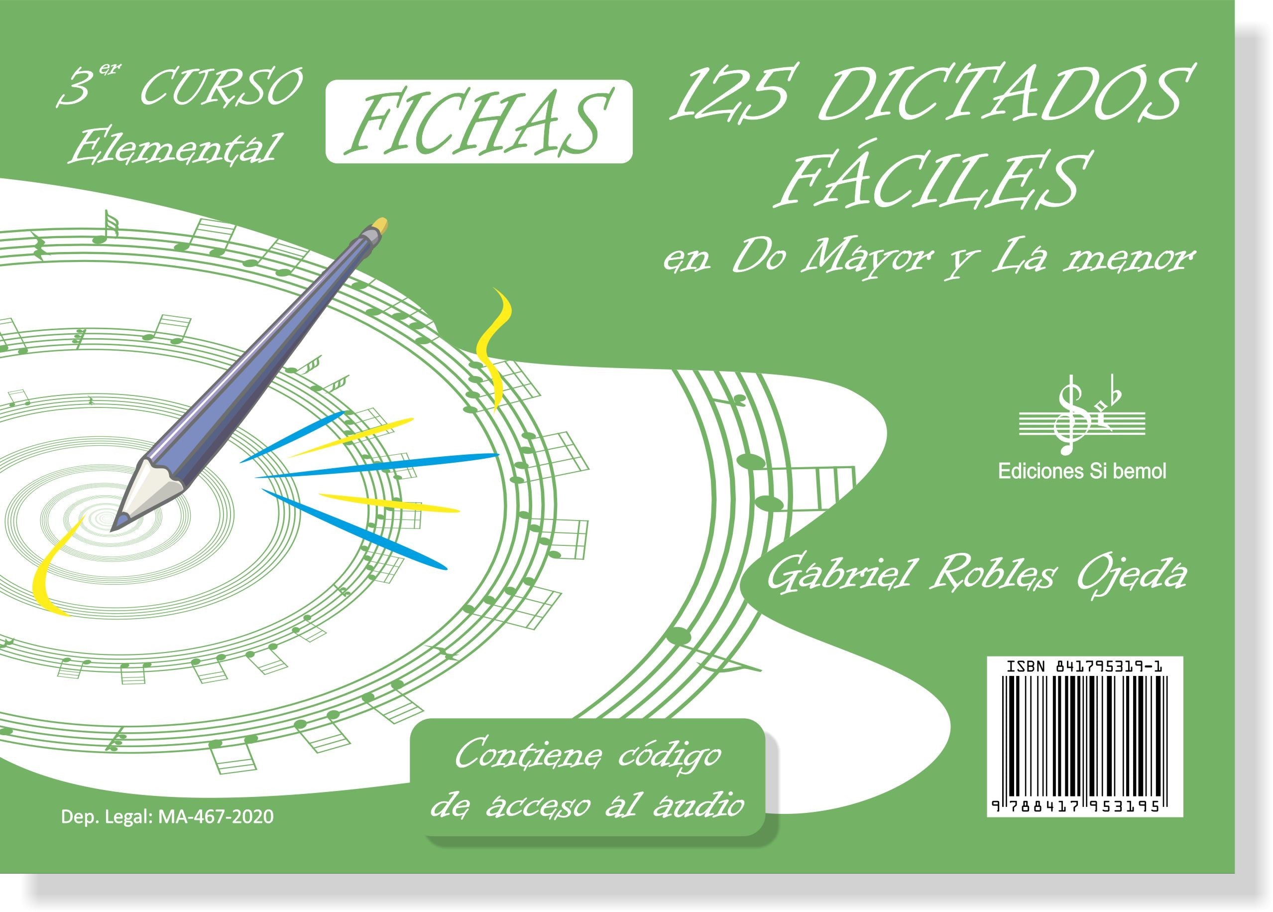 125 Dictados Faciles 3 Elemental / Audio Online. Robles, G.