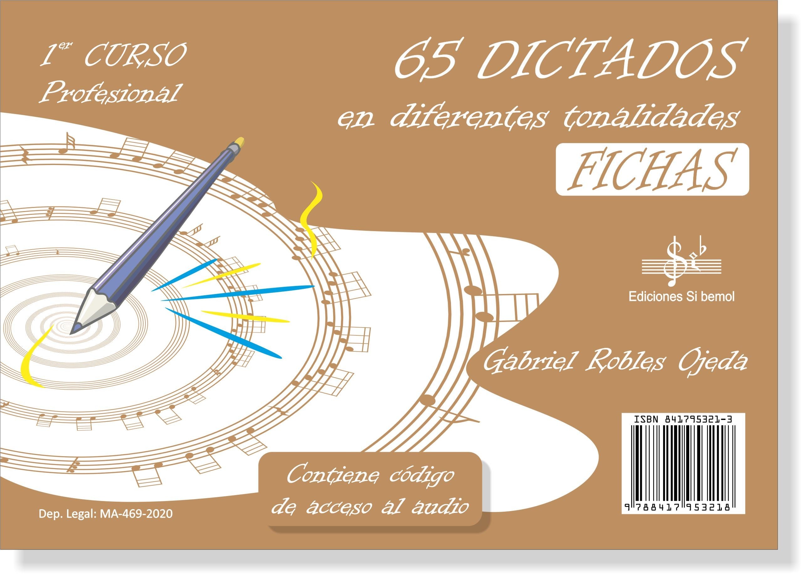 65 Dictados En Diferentes Tonalidades 1 G. Medio / Audio Online. Robles, G.